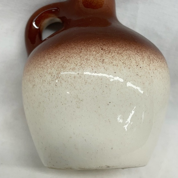 MA Joy juice ozarks moonshine corked whiskey jug sz 4 inch - Picture 2 of 7